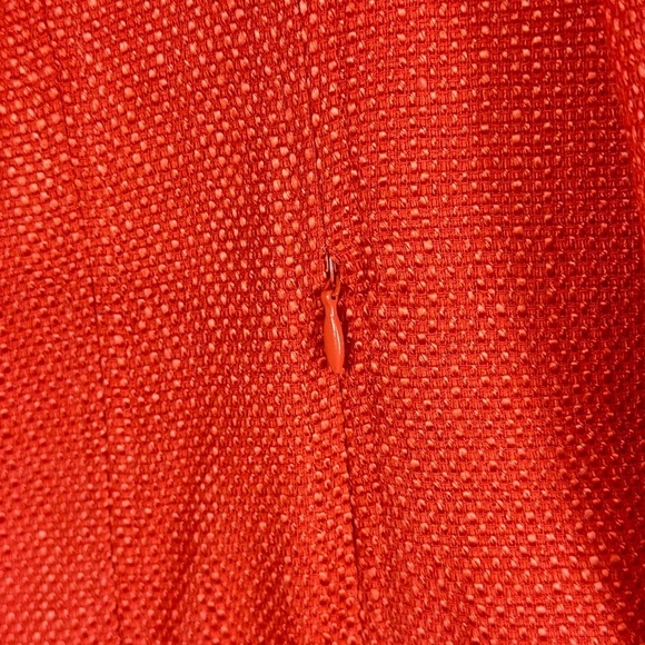 Coldwater creek size 8 orange blazer. 19 p2p 22” length. Zip pockets. Button clo - Picture 7 of 11